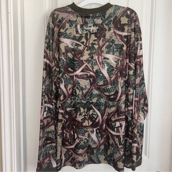 Hidden antler camo long sleeve hunting r top men M - Picture 10 of 11